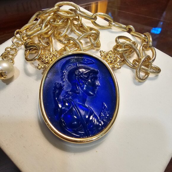 Tagliamonte  Venetian Glass Necklace, with Pearl - Picture 13 of 14